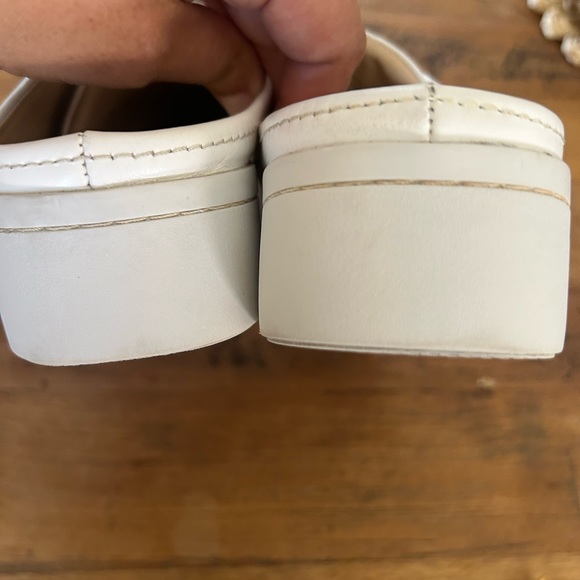 ANTHROPOLOGIE-M4D3 Leather Sneaker Slides, 9 1/2M - Picture 4 of 4